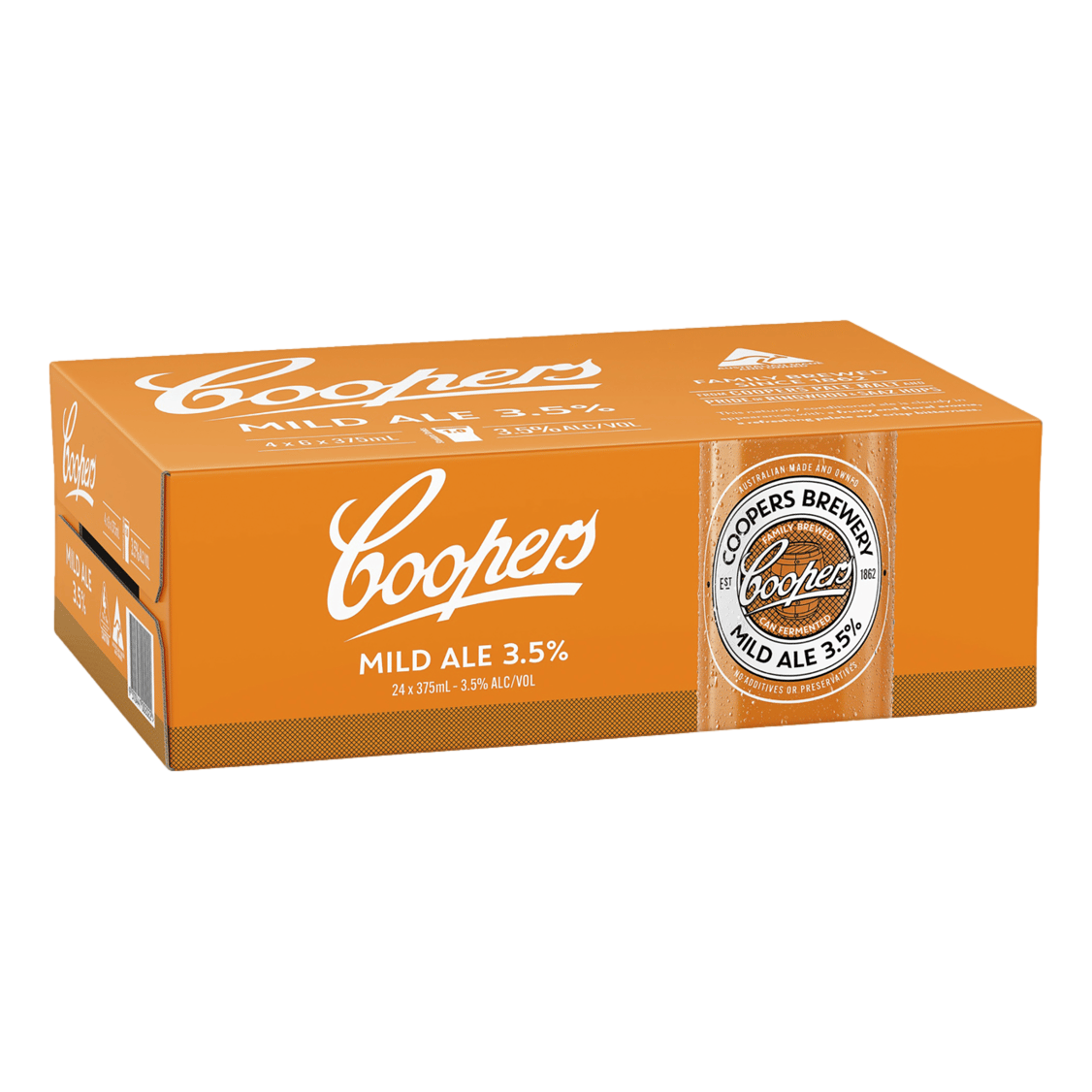 Coopers Mild Ale 3.5% 375ml Can Case of 24
