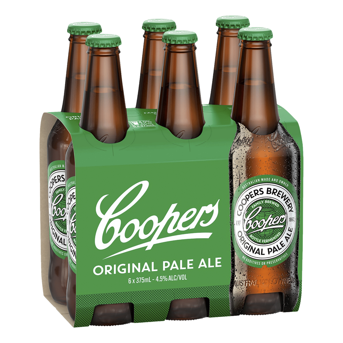 Coopers Pale Ale 375ml Bottle 6 Pack