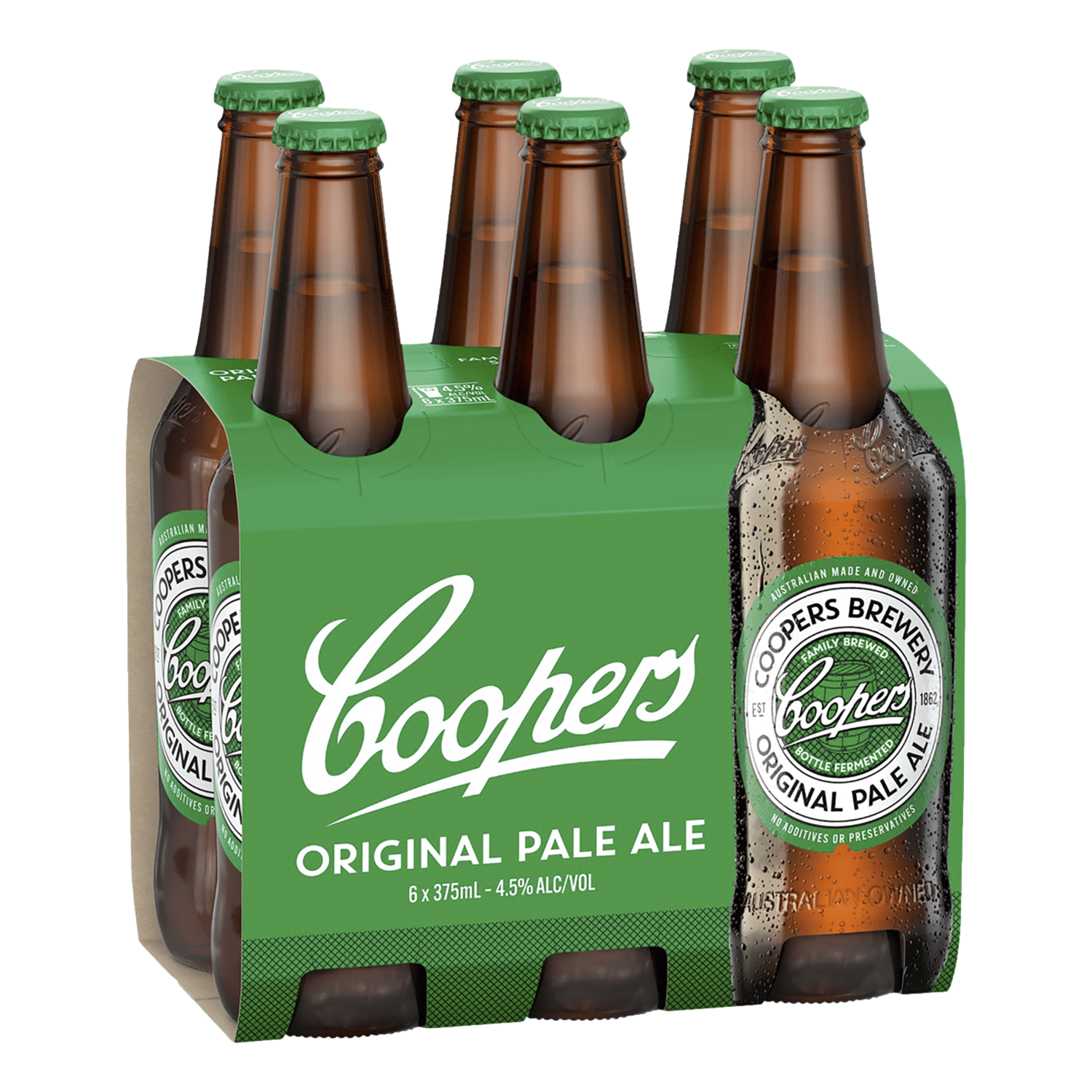 Coopers Pale Ale 375ml Bottle 6 Pack