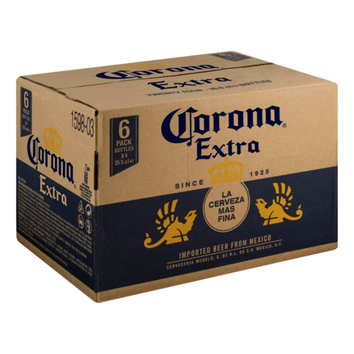 Corona Extra Lager 355ml Bottle Case of 24
