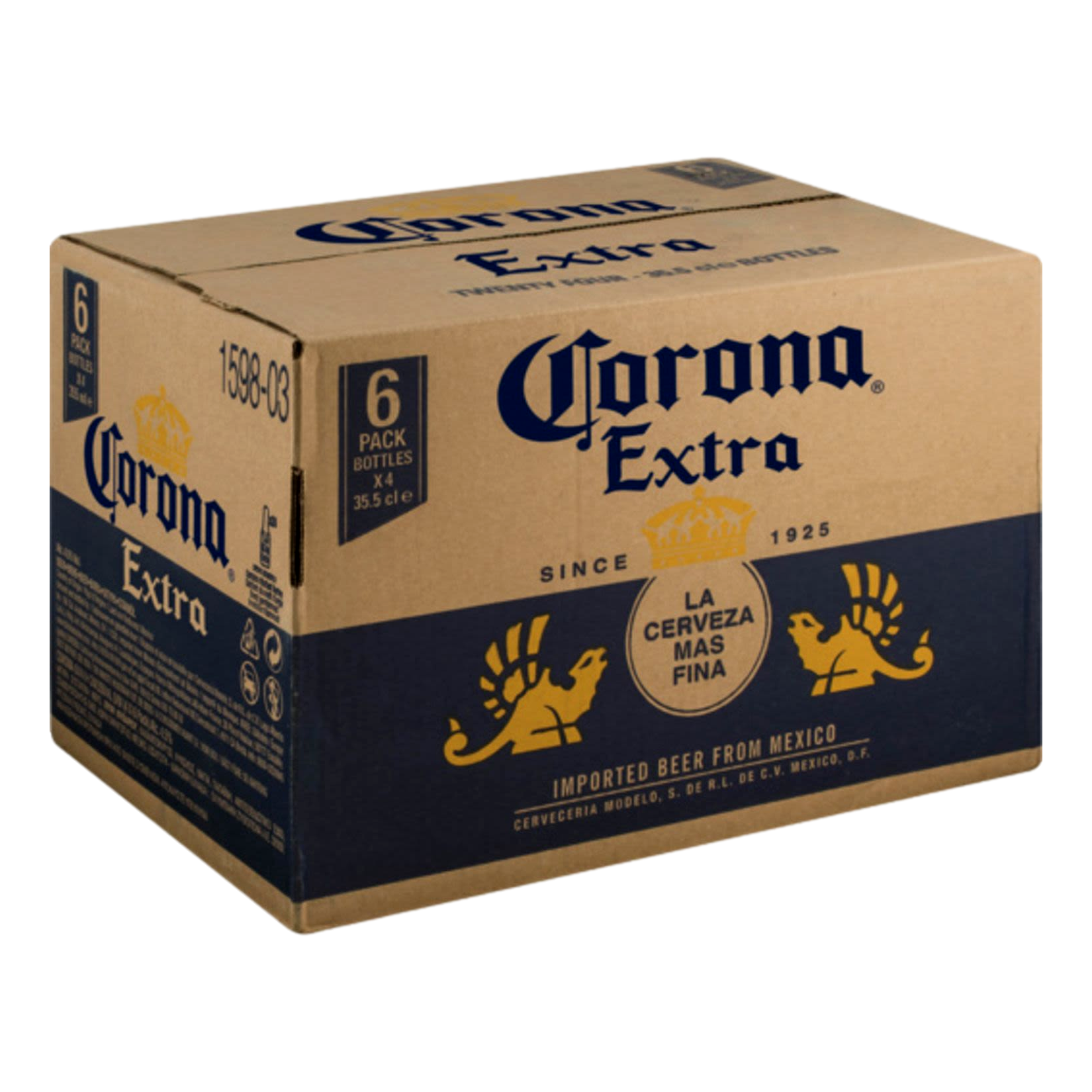 Corona Extra Lager 355ml Bottle Case of 24