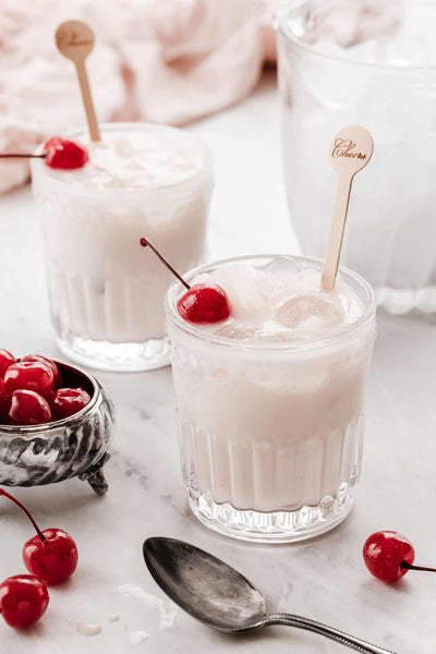Sandhurst Italian Maraschino Cocktail Cherries with Stem in Syrup 225g