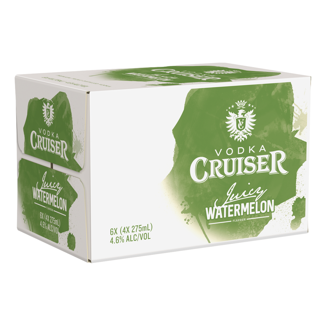 Vodka Cruiser Juicy Watermelon 275ml Bottle Case of 24