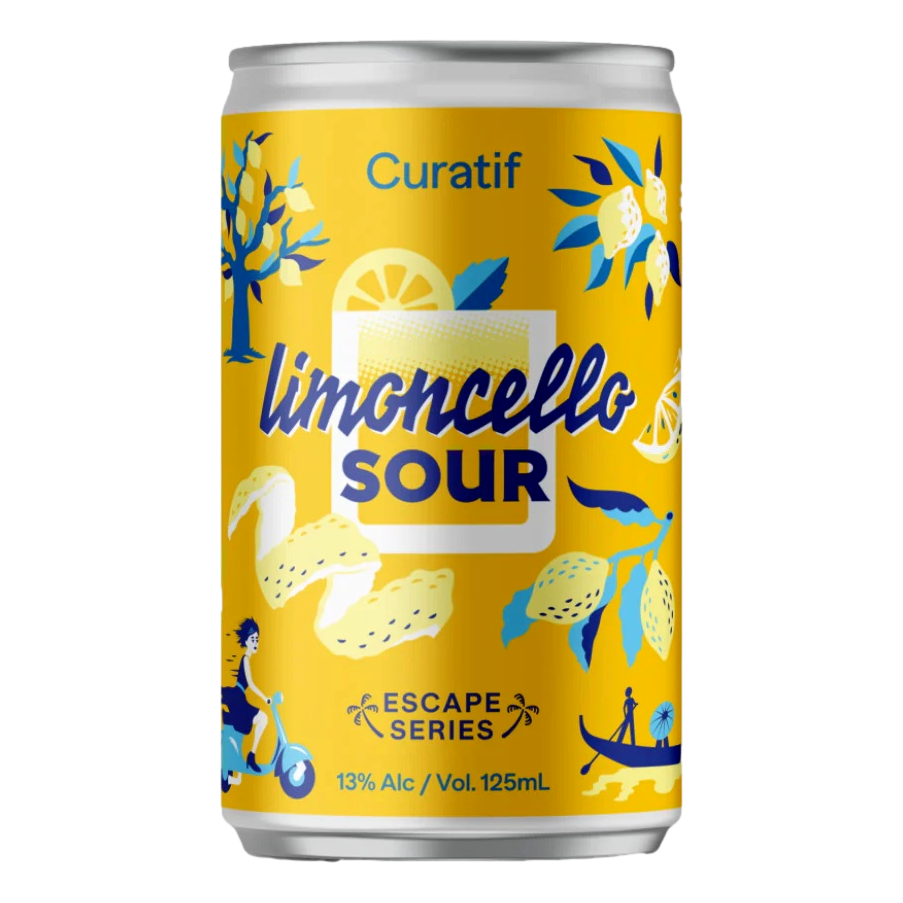 Curatif Limoncello Sour 125ml Can Single