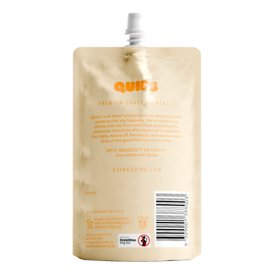 Quips Mango Daiquiri Cocktail Pouch 168ml 4 Pack