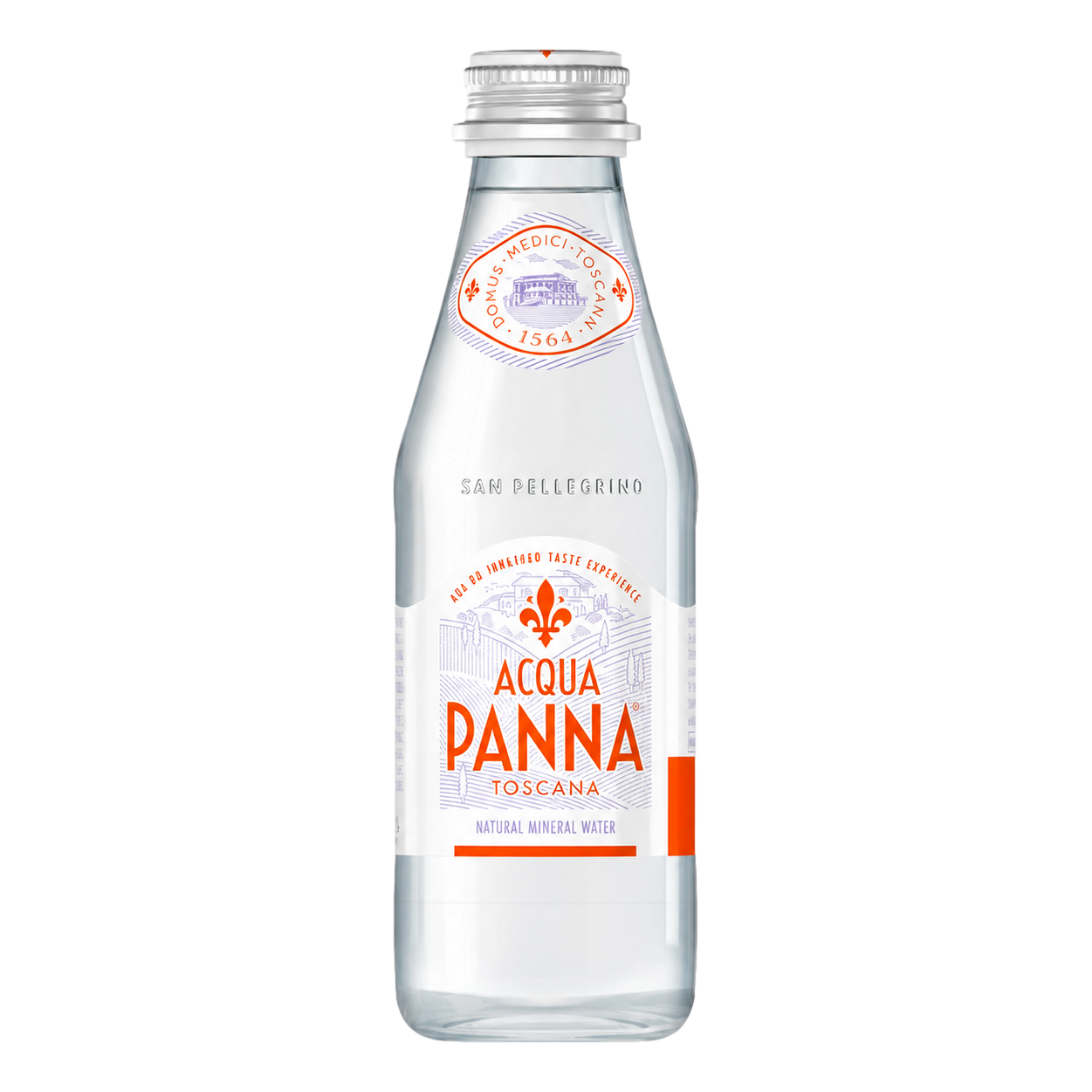 Acqua Panna STILL Natural Mineral Water 250ml Bottle Single