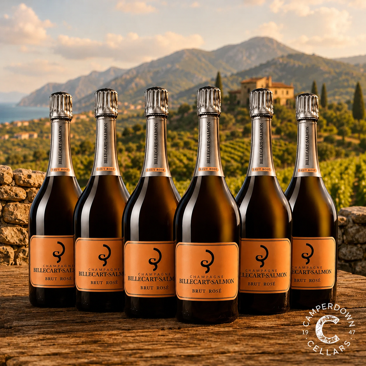 Billecart-Salmon Brut Rose Non Vintage - 6 Pack