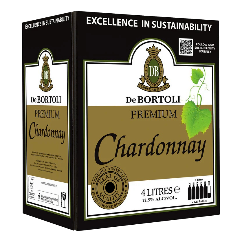 De Bortoli Cask Premium Chardonnay 4L