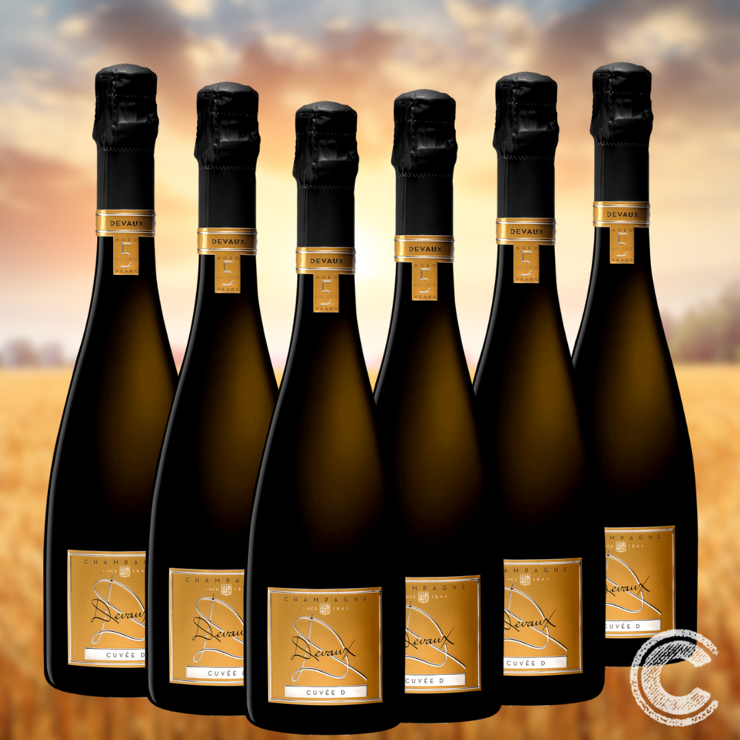 Devaux Cuvee D Champagne Brut Non Vintage - 6 Pack