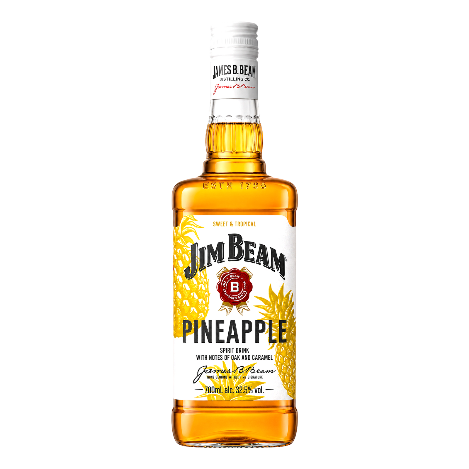 Jim Beam White Label Pineapple Spirit 700ml
