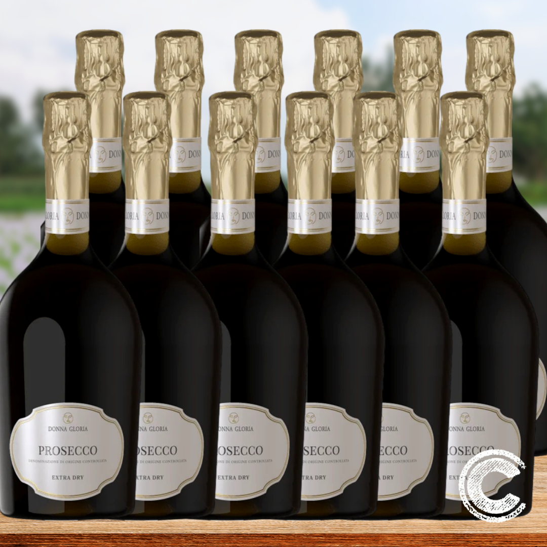 Donna Gloria Prosecco Extra Dry - 12 Pack