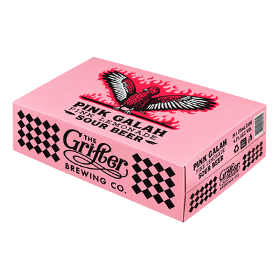 Grifter Pink Galah Pink Lemonade Sour 4.5% 375ml Can Case of 24