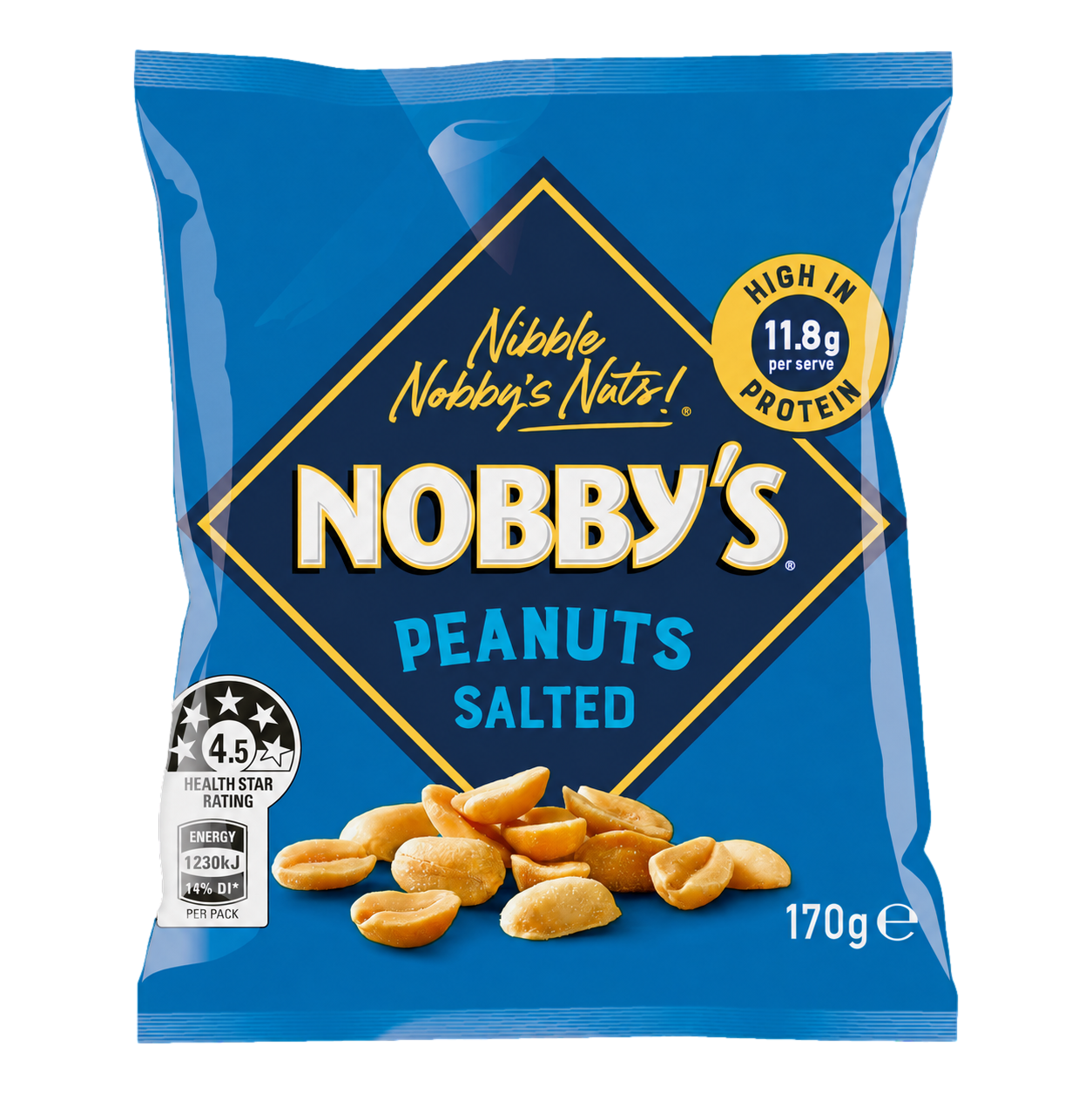 Nobby's Salted Peanuts 170g