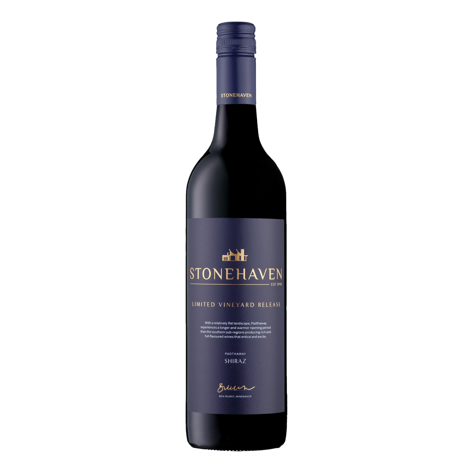 Stonehaven Limited Vineyard Padthaway Shiraz