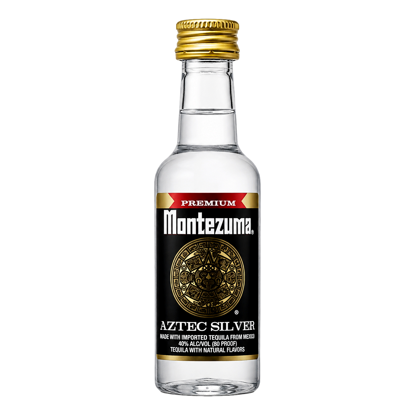 Montezuma Aztec Silver Tequila Mini 50ml