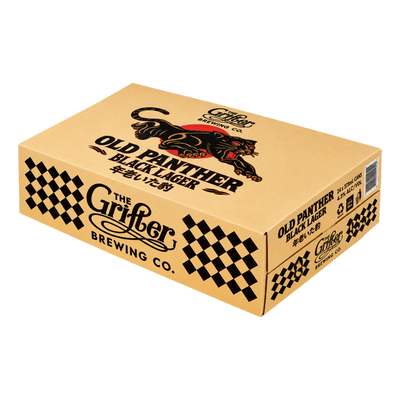 Grifter Old Panther Black Lager 4.6% 375ml Can Case of 24