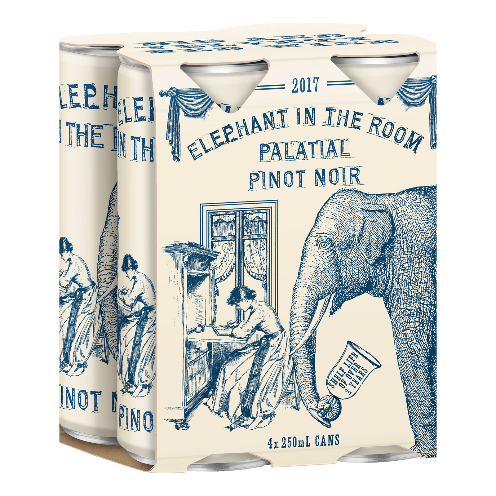 Elephant In The Room Pinot Noir 250ml Can 4 Pack