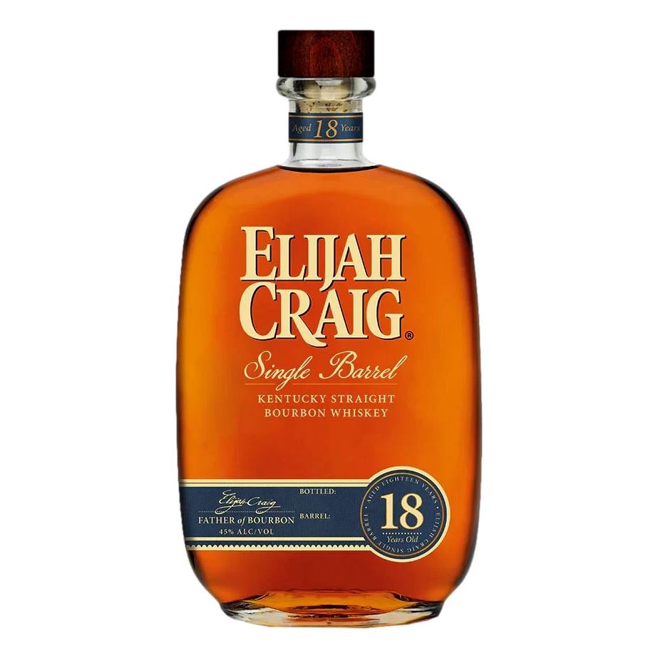 Elijah Craig Single Barrel Bourbon Whiskey 18YO 750ml