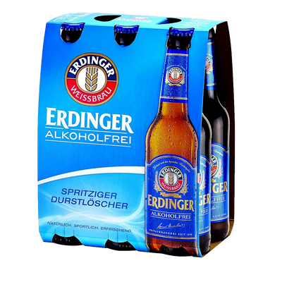 Erdinger Alkoholfrei 330ml Bottle 6 Pack