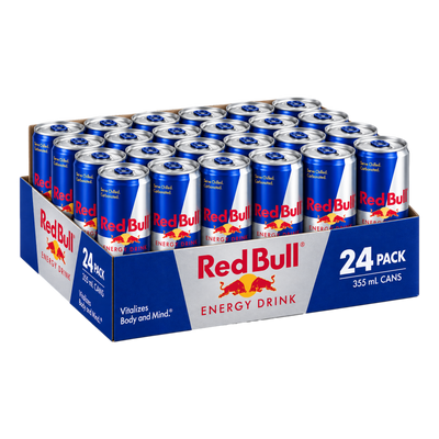 Red Bull Energy Drink Original 355ml Can Case of 24