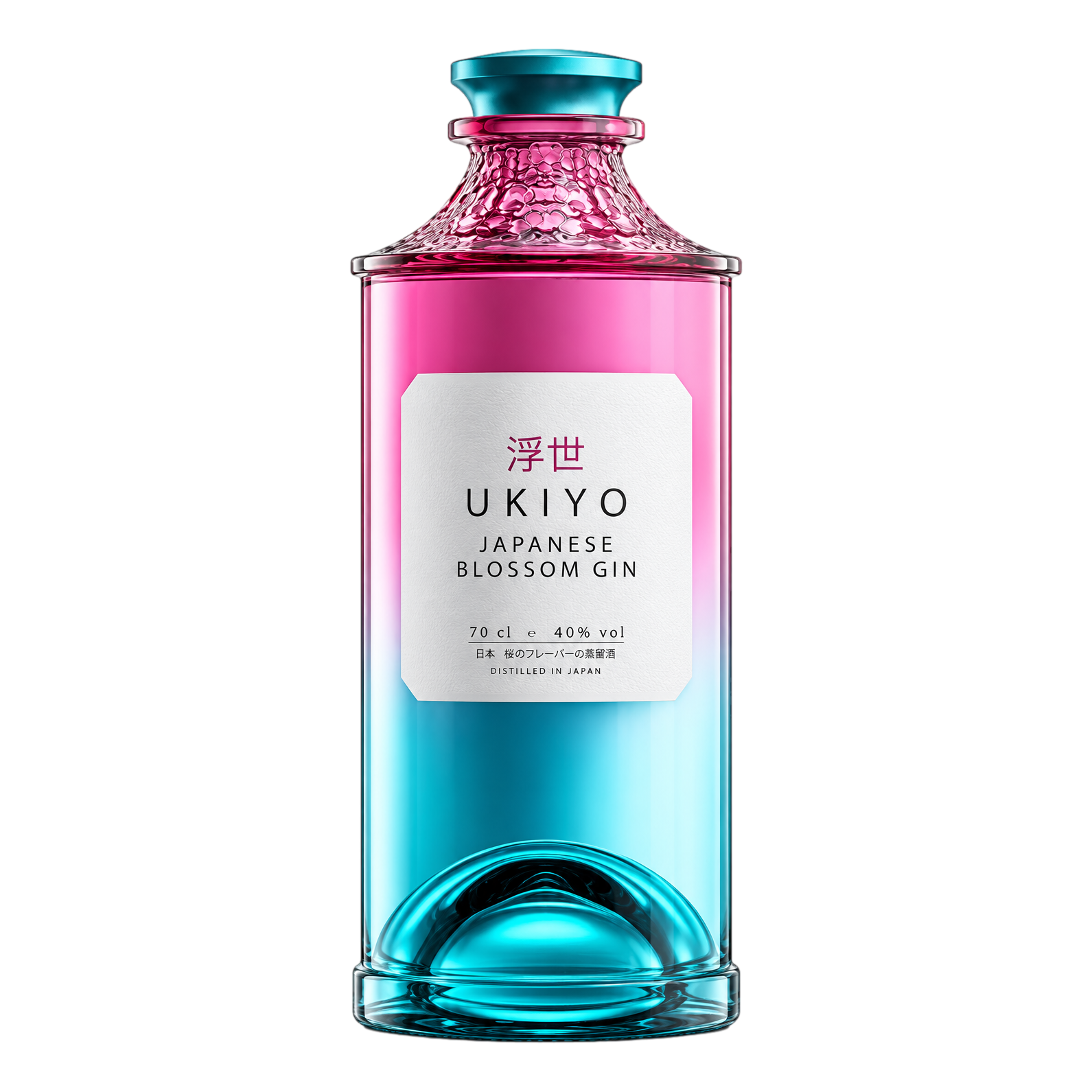 Ukiyo Japanese Blossom Gin 700ml
