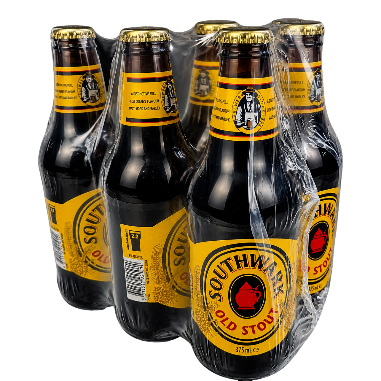 Southwark Old Stout 7.4% 375ml Bottle 6 Pack