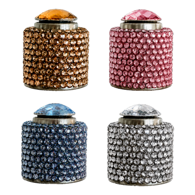 Champagne Stopper Jewelled - Various Colours