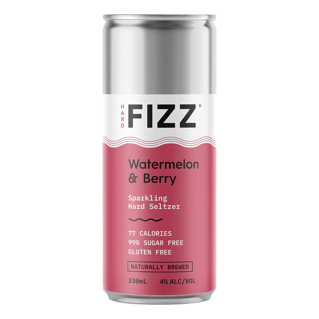Hard Fizz Watermelon & Berry Seltzer 330ml Can Single