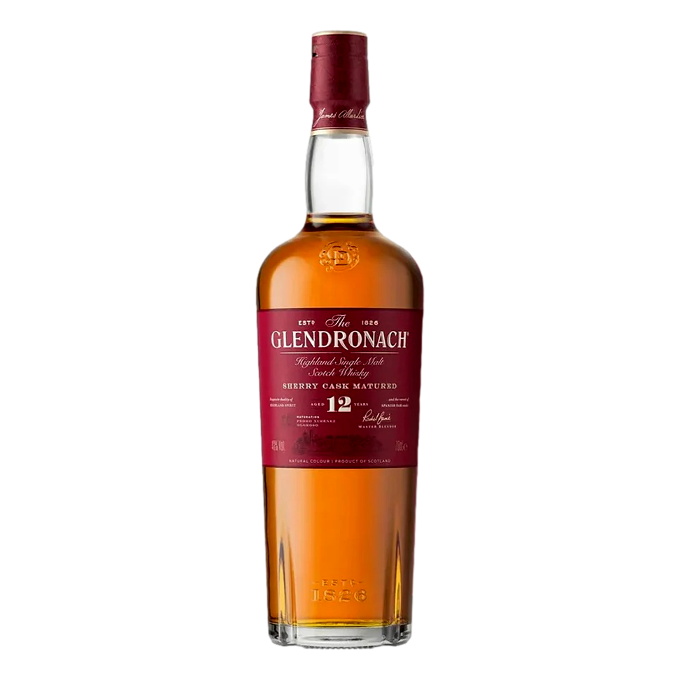 The GlenDronach Sherry Cask Single Malt Scotch Whisky 12YO 700ml - Camperdown Cellars