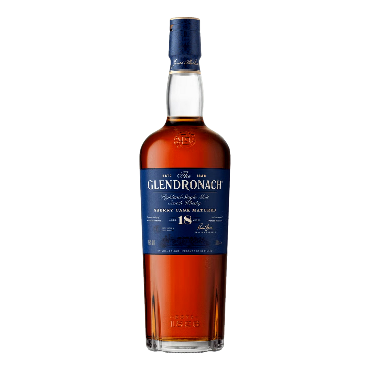 The GlenDronach Sherry Cask Single Malt Scotch Whisky 18YO 700ml