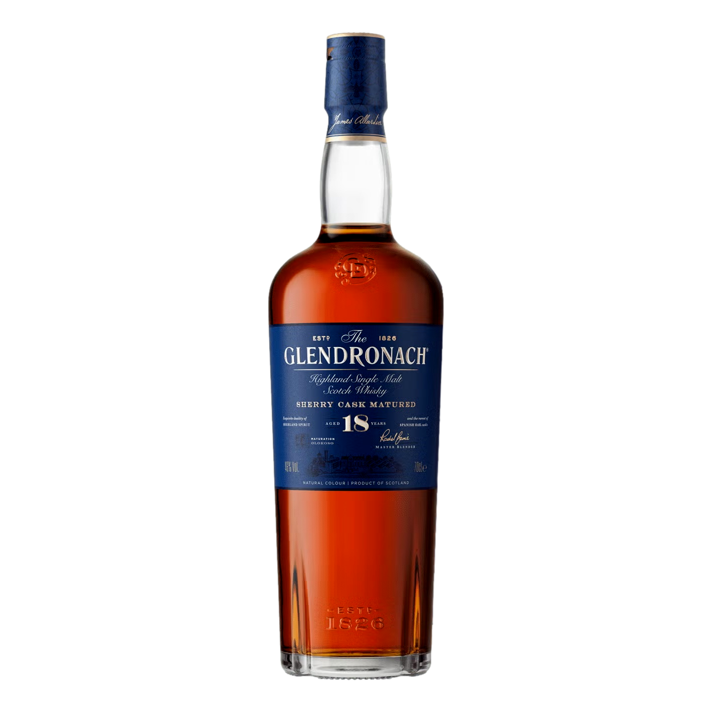 The GlenDronach Sherry Cask Single Malt Scotch Whisky 18YO 700ml