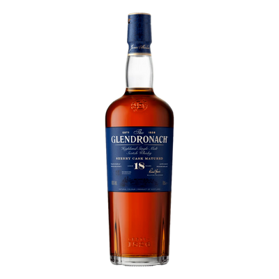 The GlenDronach Sherry Cask Single Malt Scotch Whisky 18YO 700ml