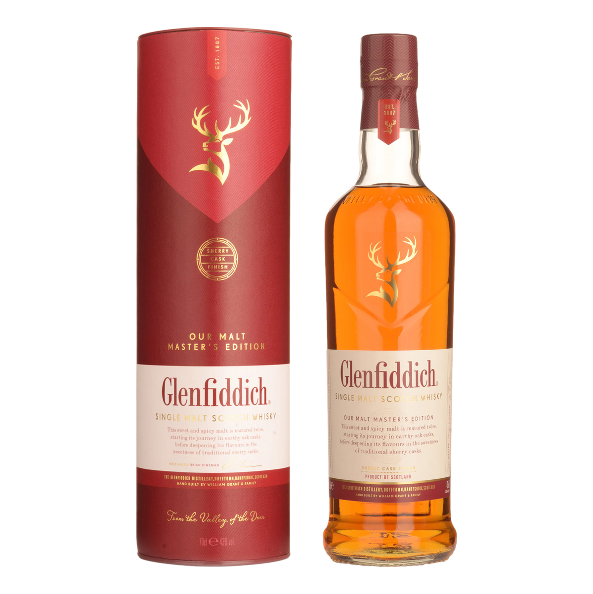 Glenfiddich Malt Masters Edition Single Malt Sherry Cask Scotch Whisky 700ml