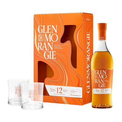 Glenmorangie The Original 12YO 700ml + Glassware Gift Pack