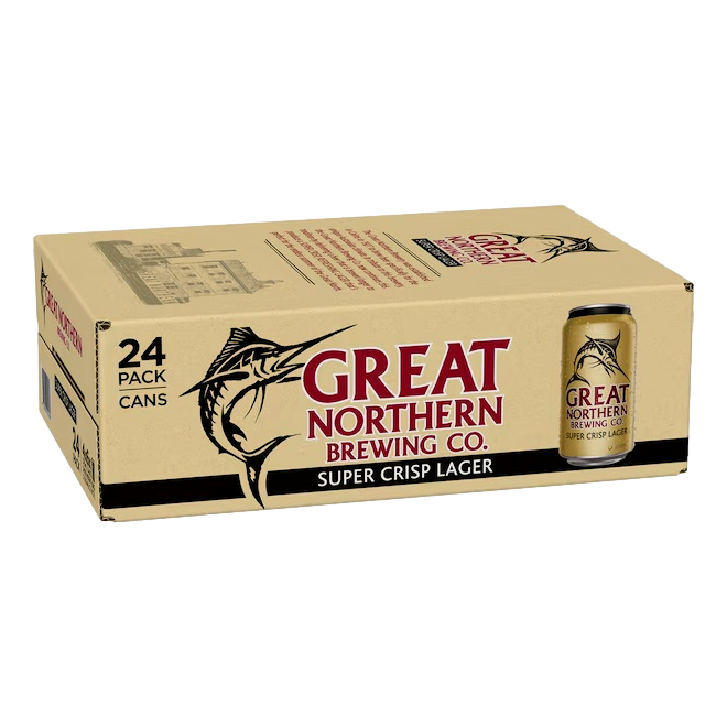 Great Northern Super Crisp Lager 3.5% 375ml Can Case of 24