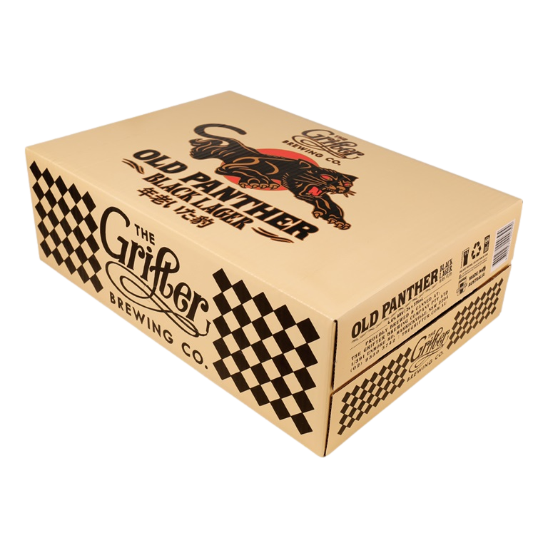 Grifter Old Panther Black Lager 375ml Can Case of 24