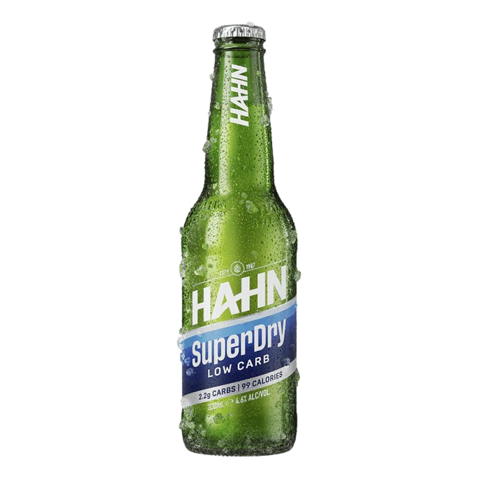 Hahn Super Dry Lager 330ml Bottle Single