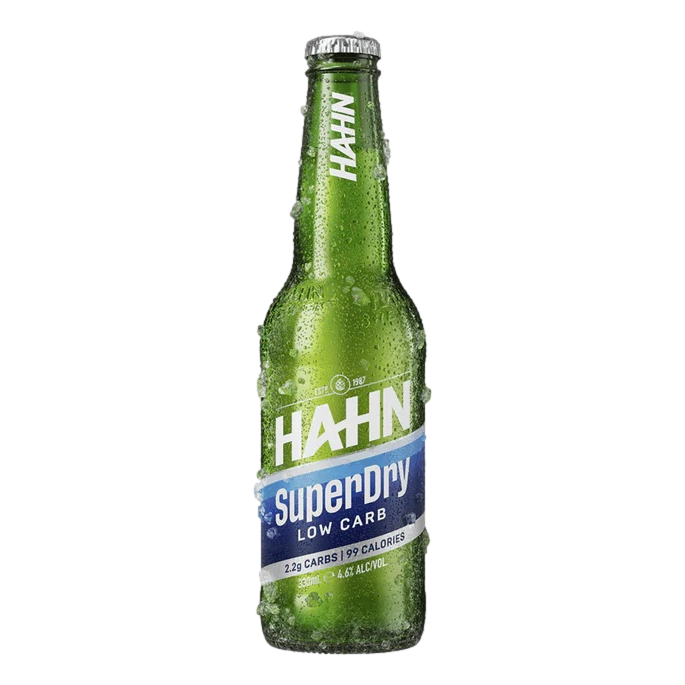 Hahn Super Dry 330ml Bottle Single