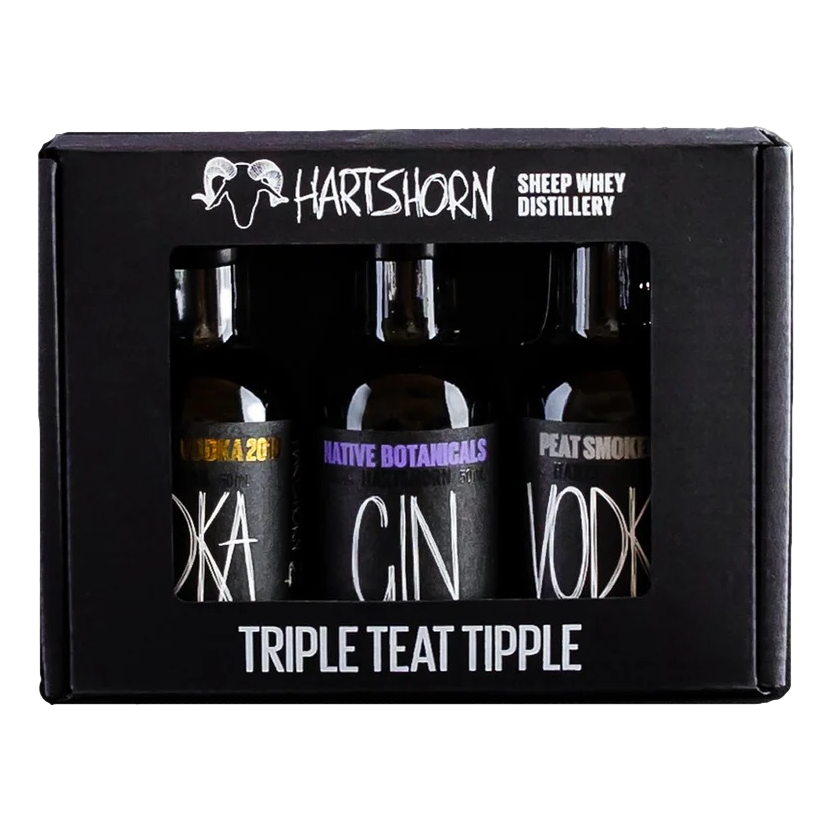 Hartshorn Triple Teat Tipple 50ml GIFT PACK