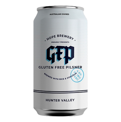 Hope Gluten Free Pilsner 375ml Can Case of 24