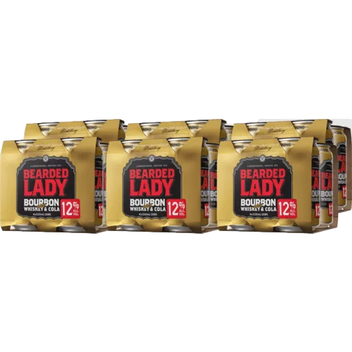 Bearded Lady & Cola 12% 330ml Can Case of 24
