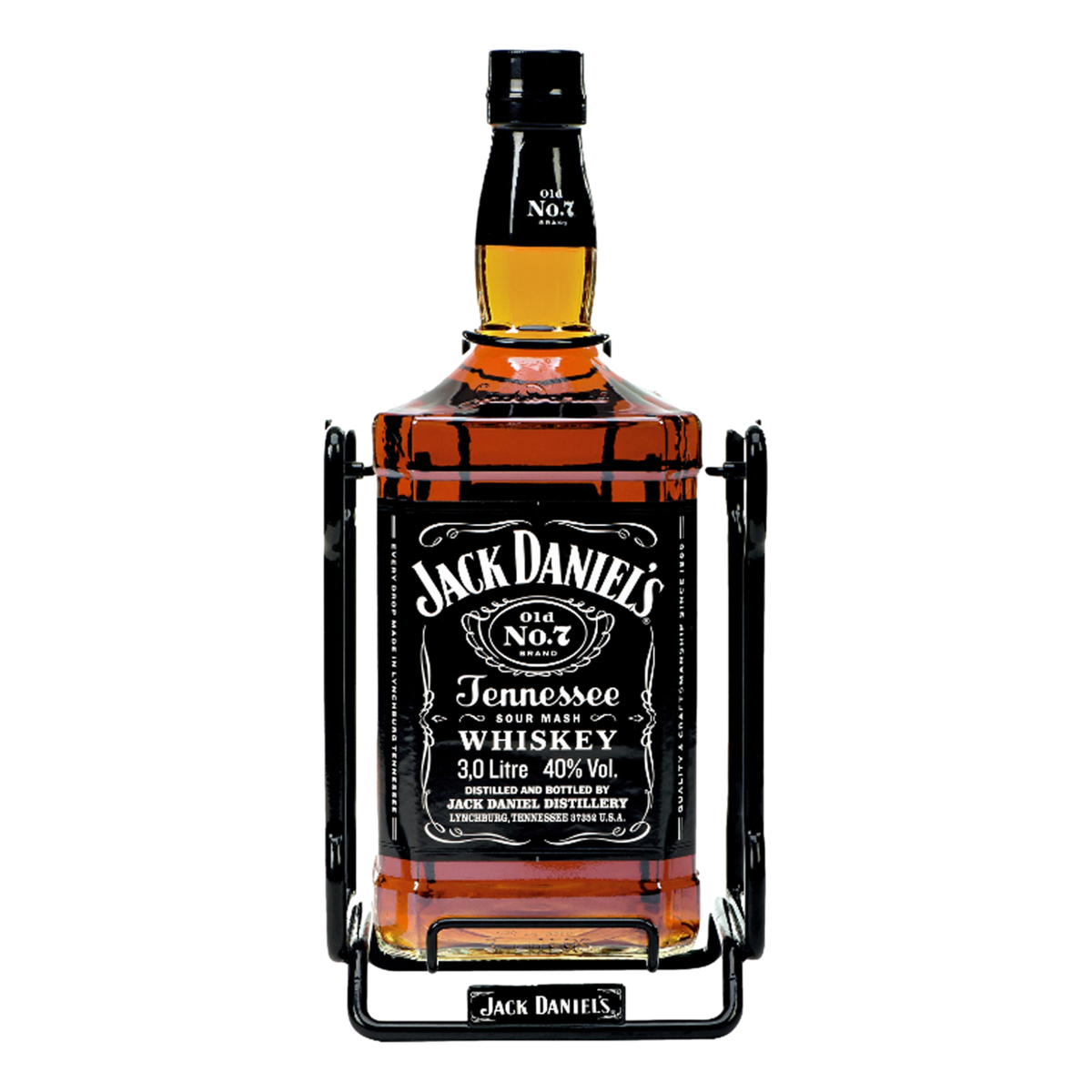 Jack Daniel's Old No.7 Tennessee Whiskey 3L Cradle