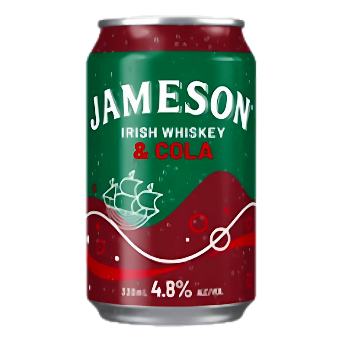 Jameson Irish Whiskey & Cola 4.8% 330ml Can Case of 24