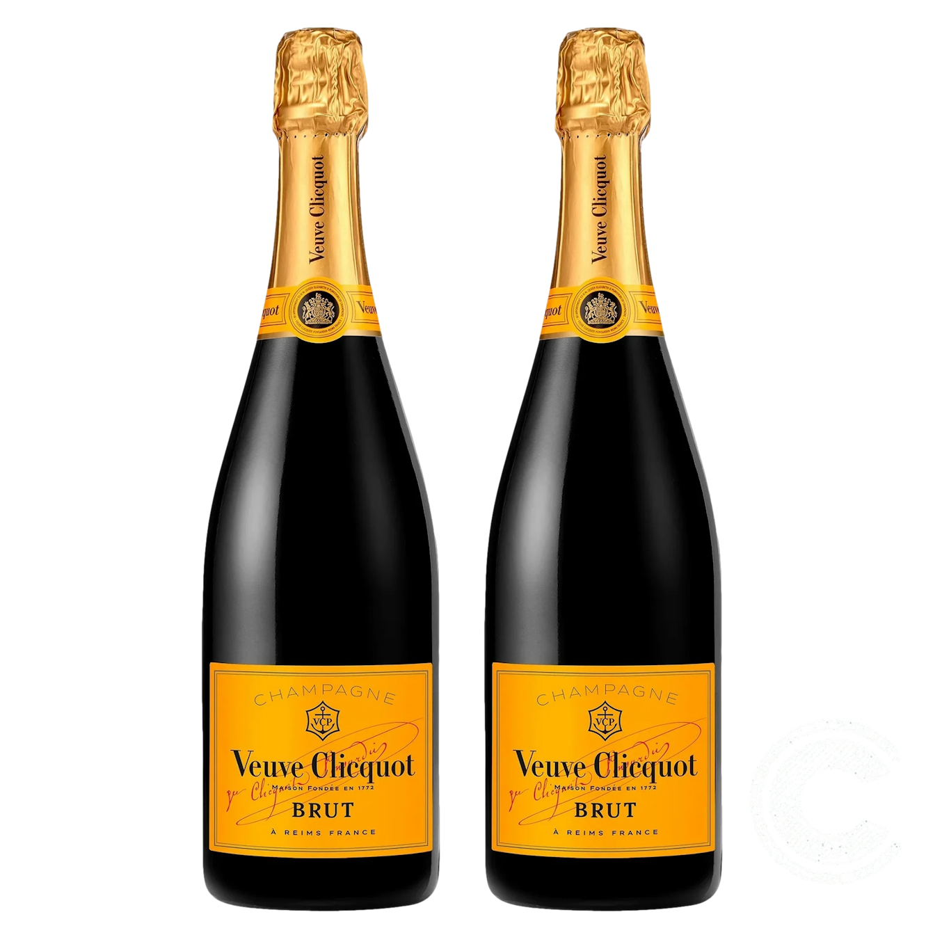 Veuve Clicquot Yellow Label Brut Non Vintage - 2 Pack