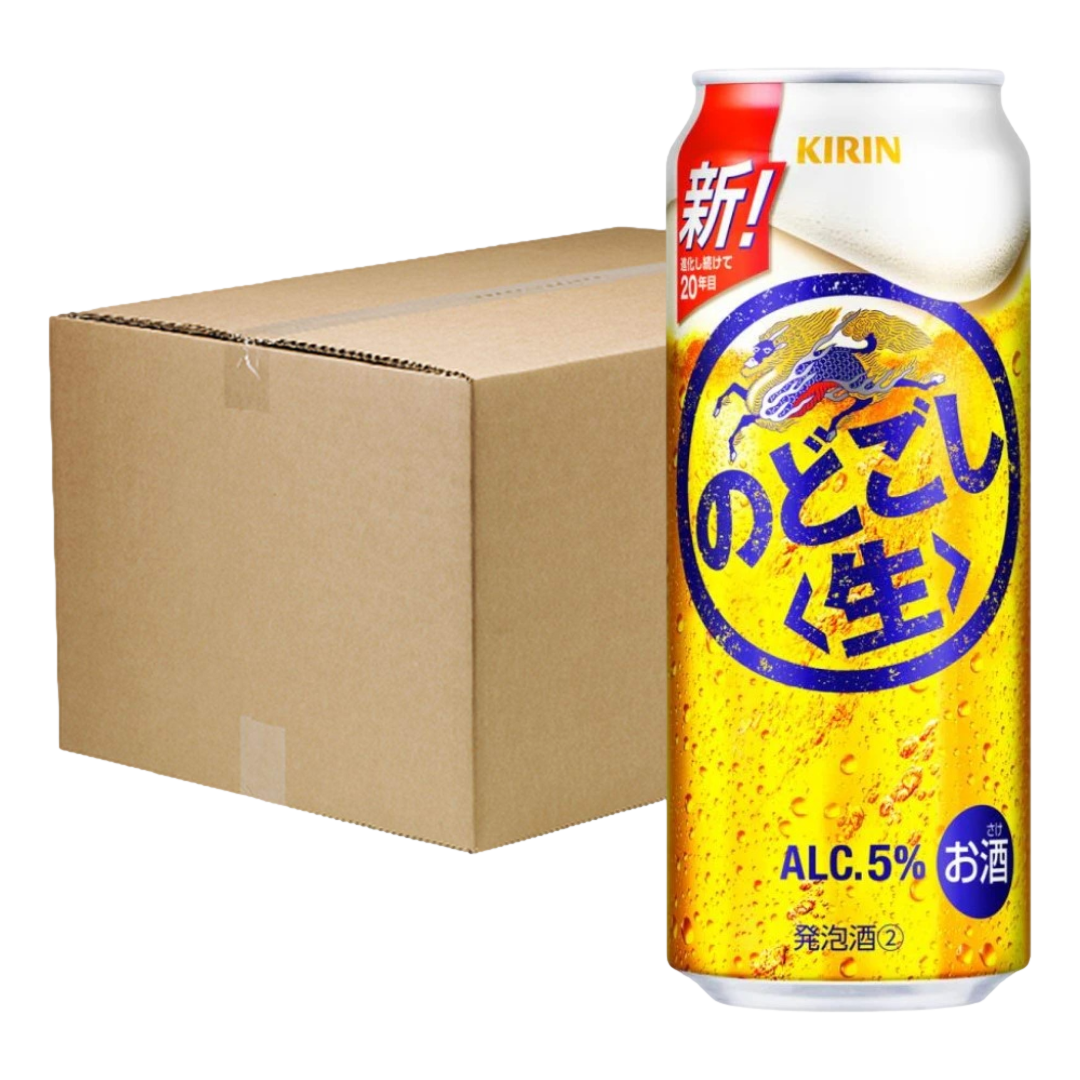 Kirin Nodogoshi Nama 500ml Can Case of 24