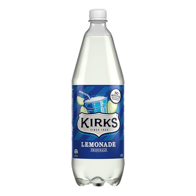 Kirks Lemonade 1.25L Bottle Case of 12