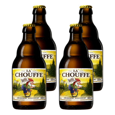 La Chouffe Blonde Ale 330ml Bottle 4 Pack