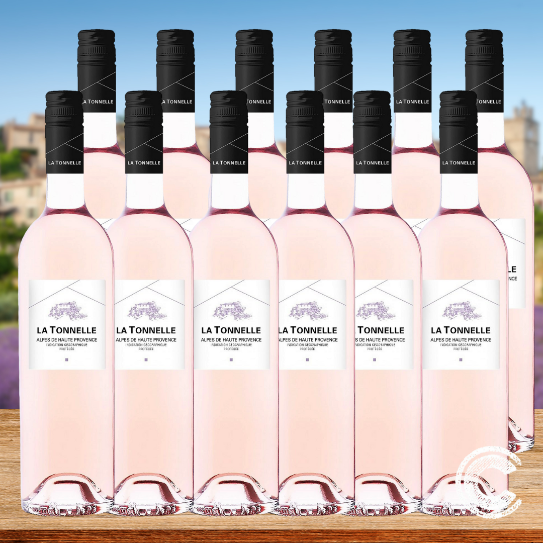 La Tonnelle Alpes de Haute Provence Rose - 12 Pack