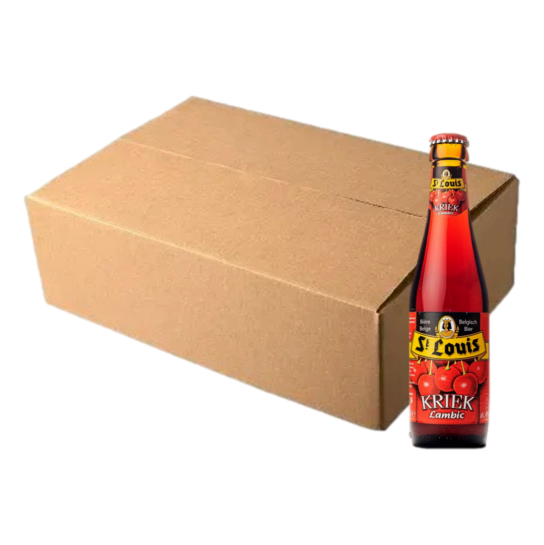 St Louis Kriek Cherry Lambic Beer 250ml Bottle Case of 24