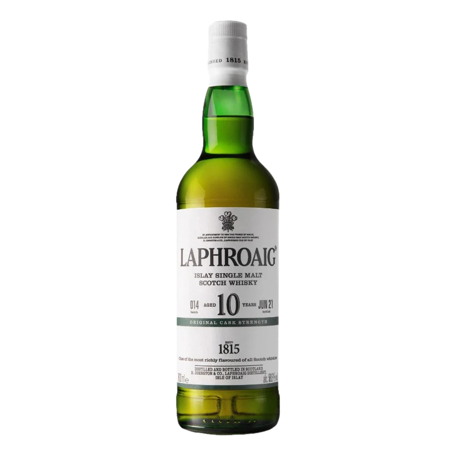 Laphroaig Original Cask Strength Single Malt Whisky 10YO 700ml